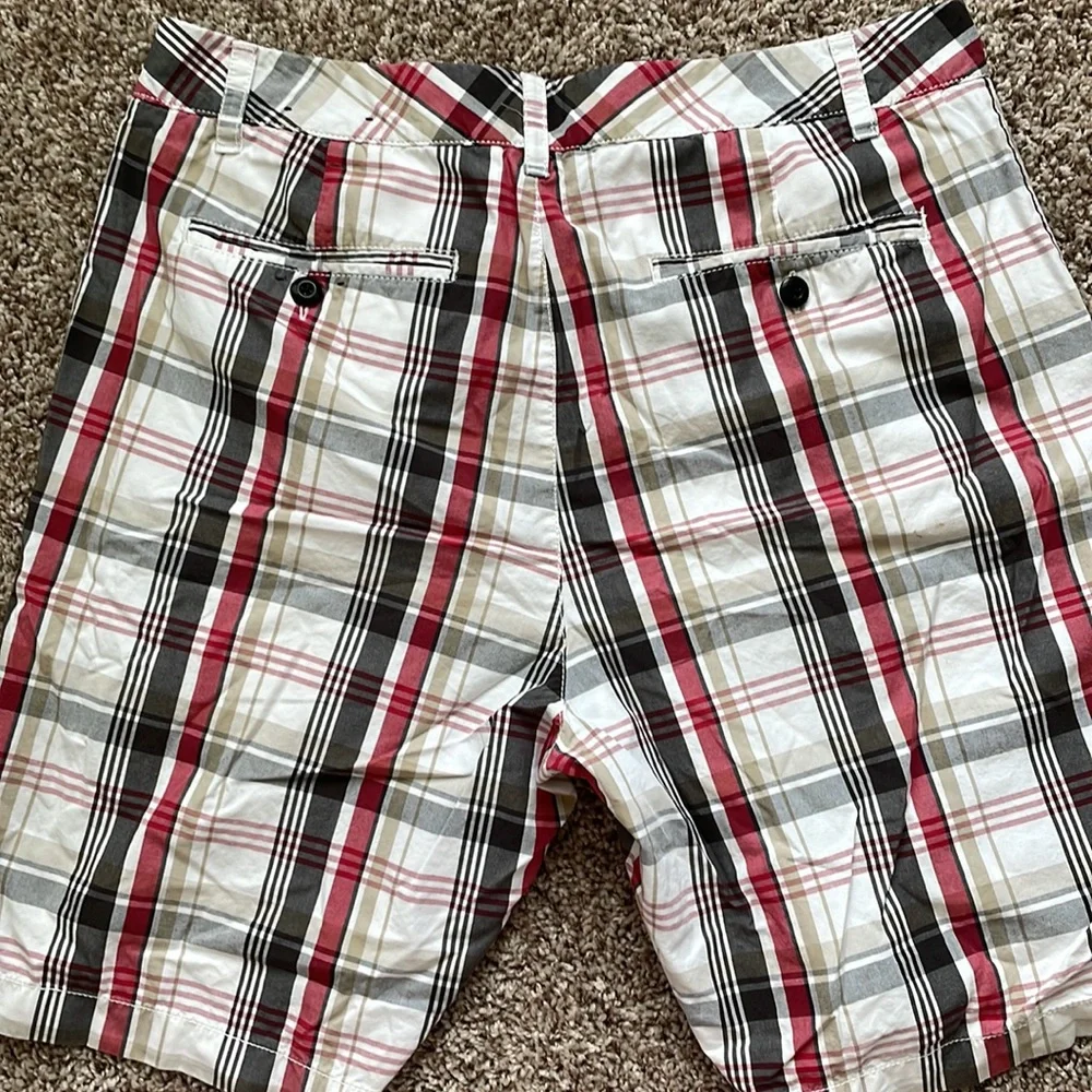 🌹4/$25 Croft & Barrow | plaid shorts sz 32